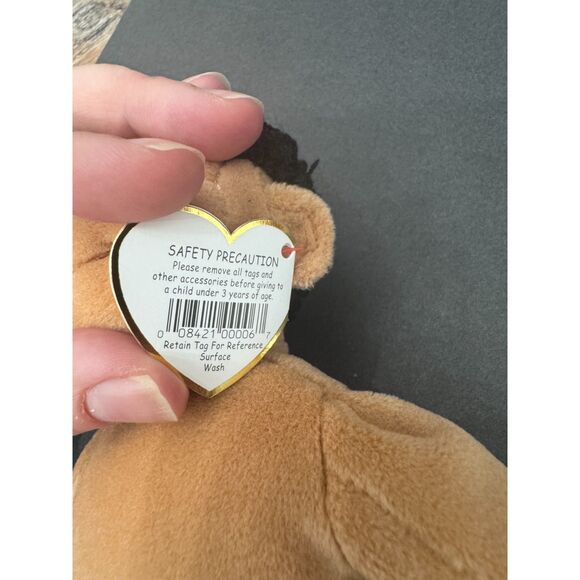 TY Beanie Kid “Rascal” The Collectible Doll Plush Retired MWMT (9 Inch) Vintage - Picture 9 of 9